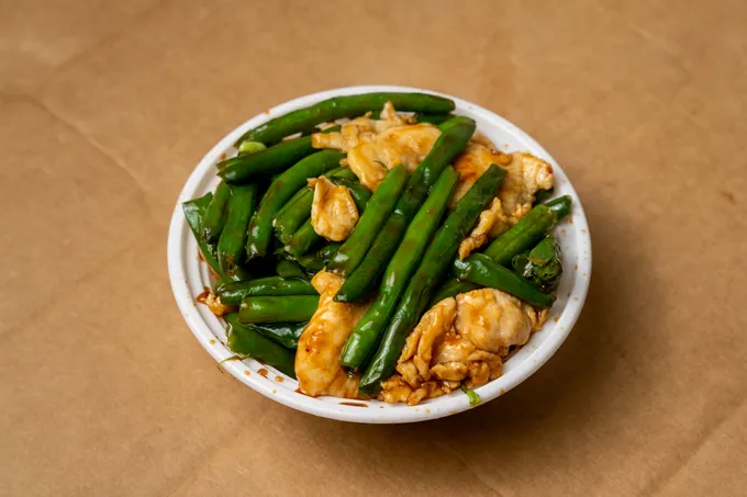 Chicken with String Bean from Golden House
