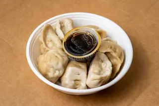 Fried or Steamed Dumplings from Golden House