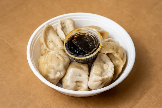 Fried or Steamed Dumplings from Golden House